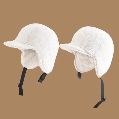 Warm Brimmed Reversible Aviator Hat - Image 12