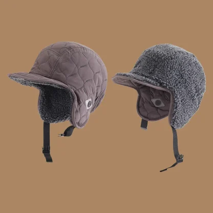 Warm Brimmed Reversible Aviator Hat - Image 10