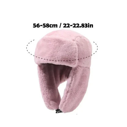 Thickened Ushanka with Cozy Ear Flaps - Image 15