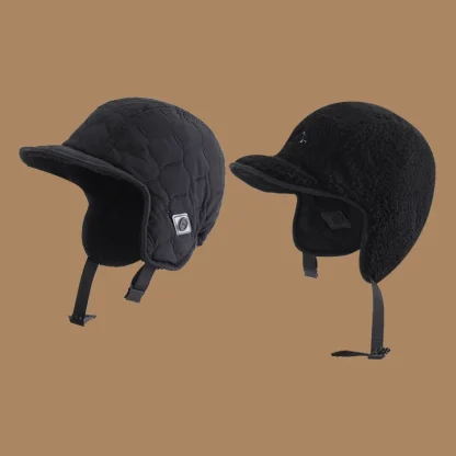 Warm Brimmed Reversible Aviator Hat - Image 9