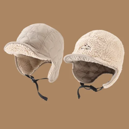 Warm Brimmed Reversible Aviator Hat - Image 14