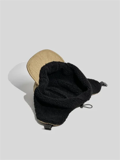 Outdoor Warm Trapper Hat with Brim - Image 13