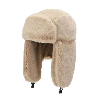 Trapper Hat with Buckle on Ear Flaps - Image 9