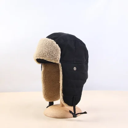 Soft Cozy Ear Flaps Ushanka for Winter - Image 12