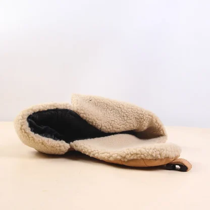 Soft Cozy Ear Flaps Ushanka for Winter - Image 9