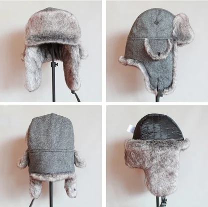 Casual Aviator Hat with Adjustable Buckle - Image 8