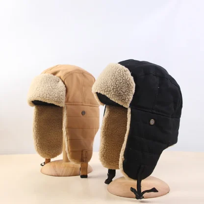 Soft Cozy Ear Flaps Ushanka for Winter - Image 6