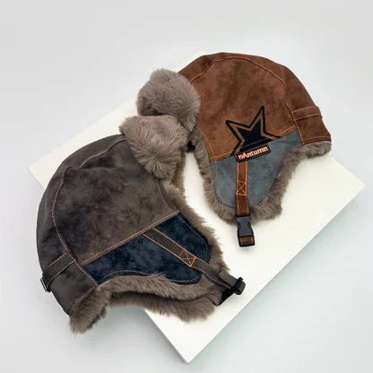 Cozy Ear Flap Trapper Hat for Winter - Image 4