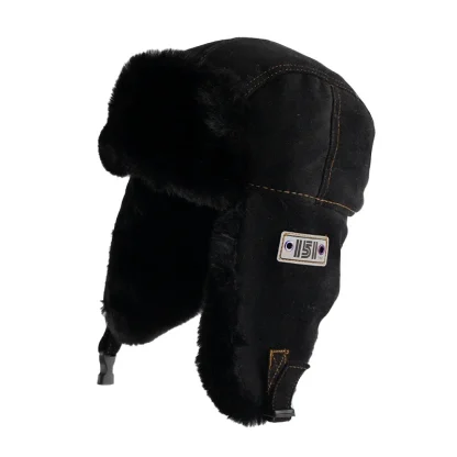 Cozy Ear Flaps Aviator Hat for Winter - Image 4