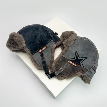 Cozy Ear Flap Trapper Hat for Winter - Image 5